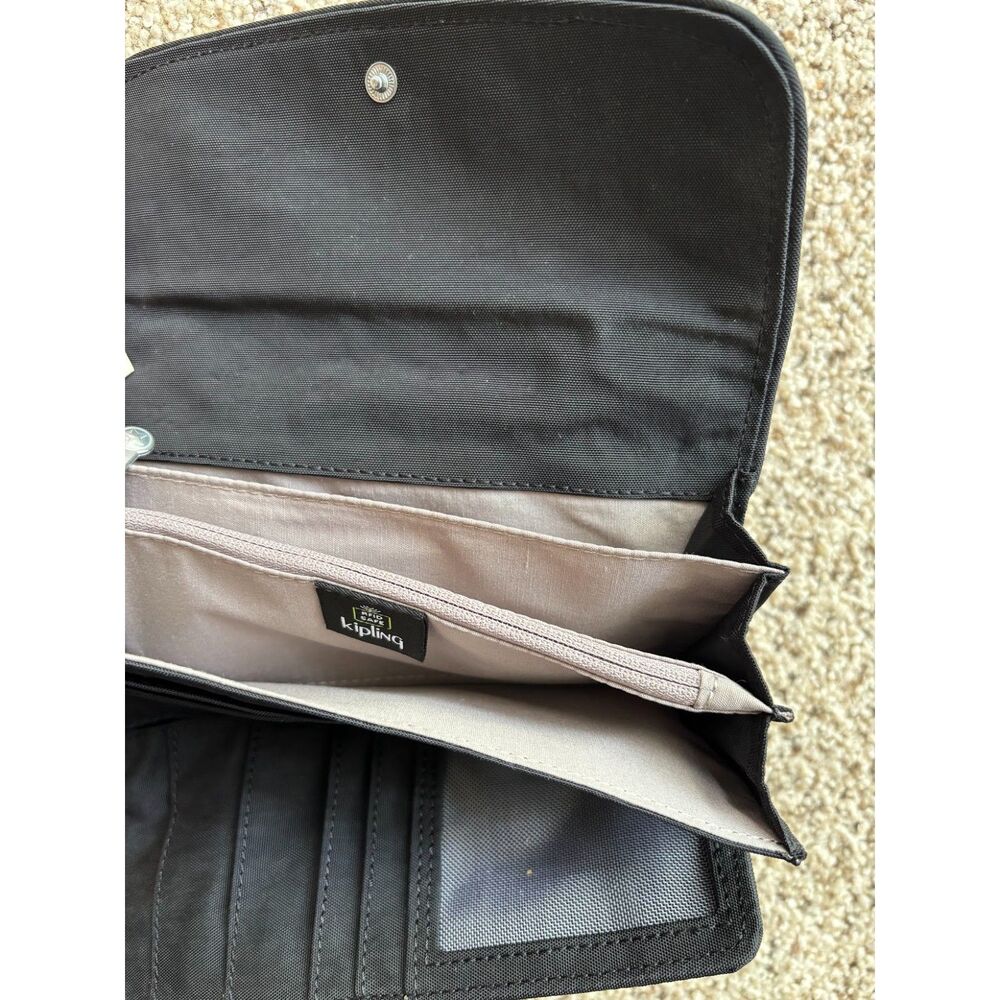 Kipling KI4191 Money P39 Wallet - Black Noir NWT